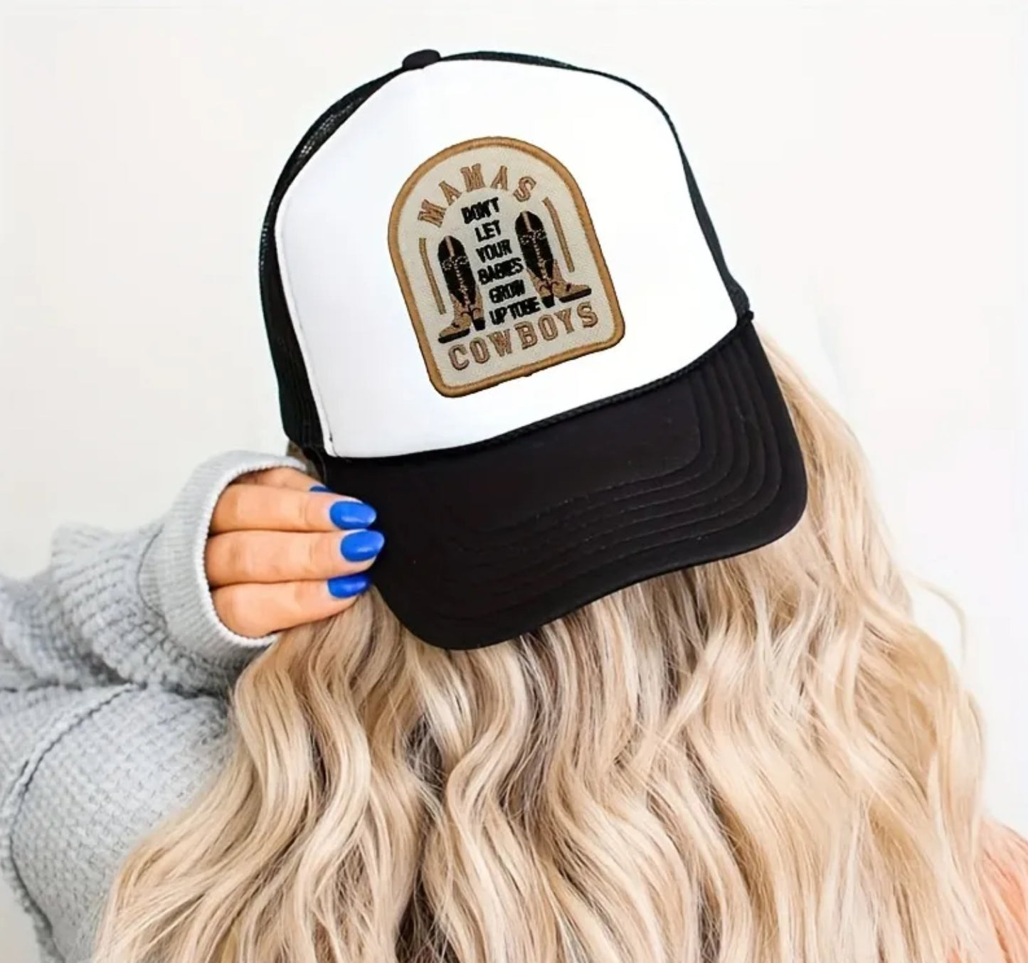 Mama’s Don’t Let Your Babies Grow Up to Be Cowboys Patch