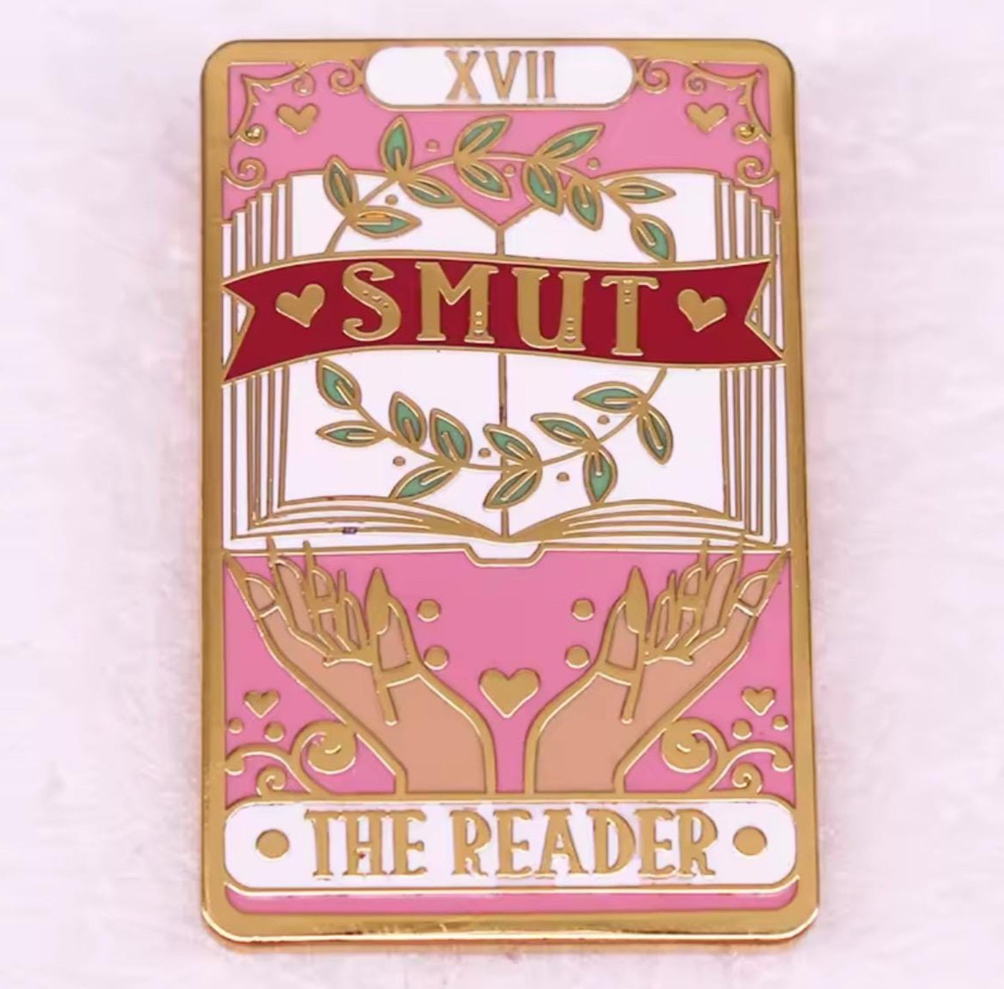 Smut Tarot Enamel Pin