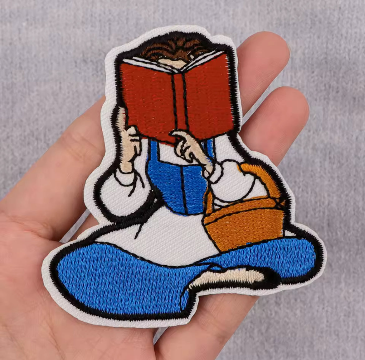 Reading Belle Inspired Iron-On Patch