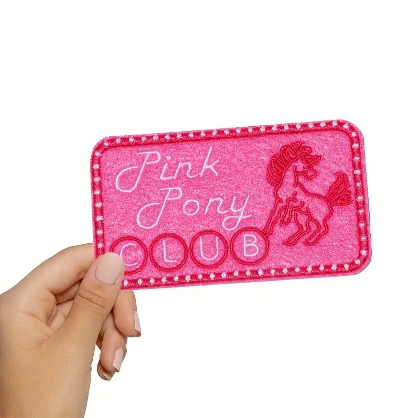 Pink Pony Club Patch