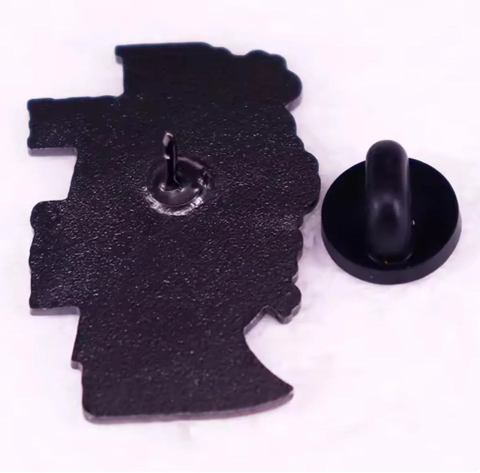 Not Fragile Like a Flower Enamel Pin