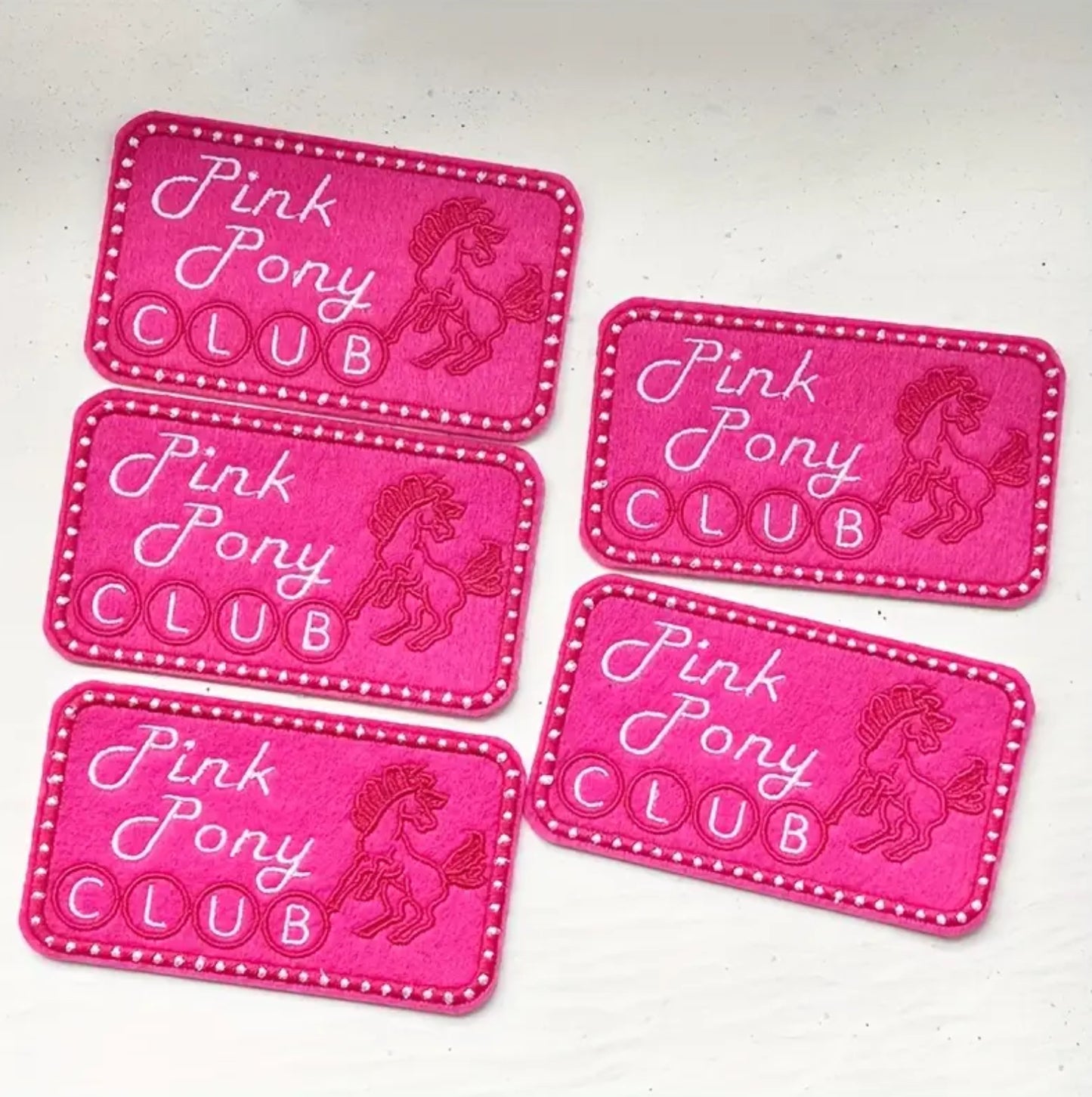 Pink Pony Club Patch