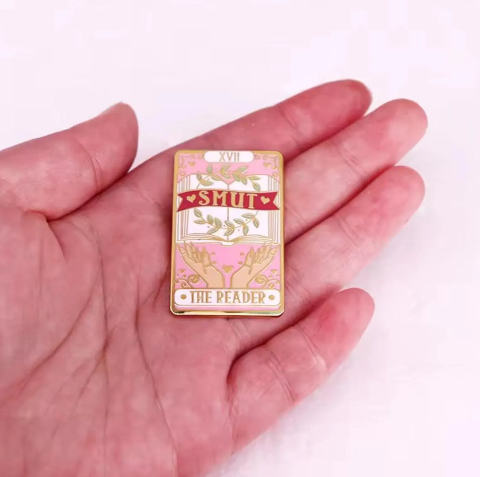 Smut Tarot Enamel Pin